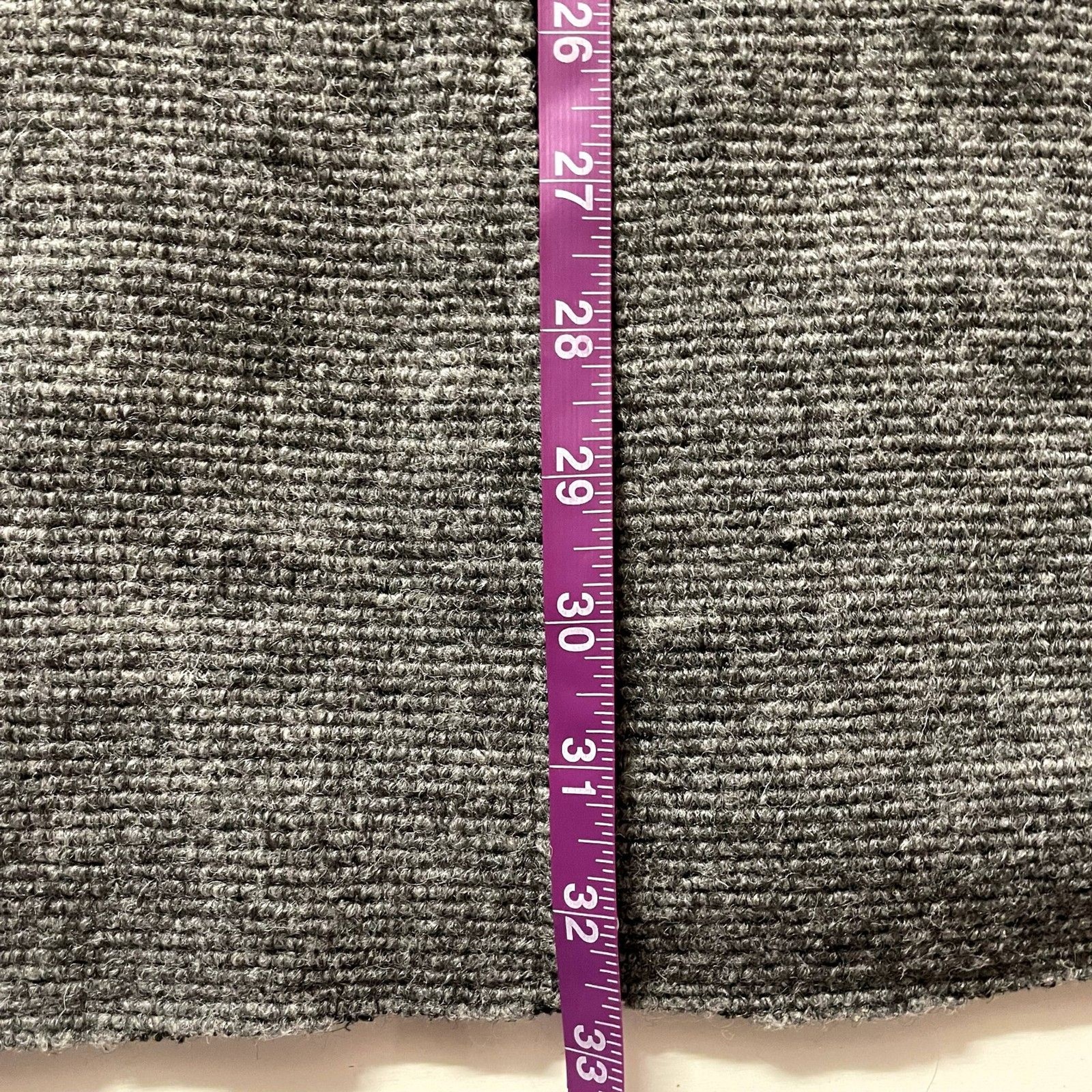 Zara Gray Wool Blend Button Front Jacket Size S G… - image 8