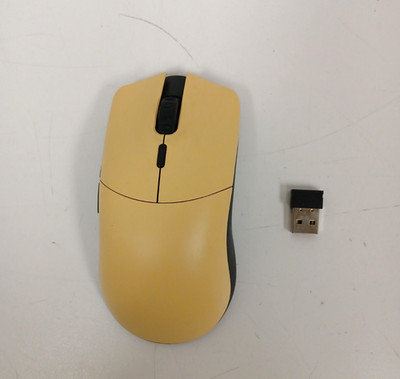 Glorious Model O Pro Wireless Golden Panda Gaming Mouse, Yellow - NO BOX