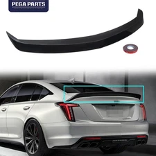 FOR 20-25 CADILLAC CT5 V BLACKWING STYLE GLOSS BLACK HIGH DUCKBILL TRUNK SPOILER