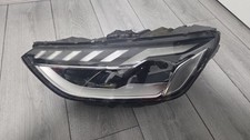 GENUINE AUDI A4 S4 LEFT SIDE LED HEADLIGHT 8W0941033E *DAMAGED*