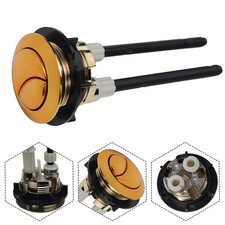 New 38mm Gold Toilet Push Button For Mechanical Top Flush Valve Dual Flush