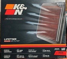 K&N 33-5029 - PREMIUM REPLACEMENT ENGINE Air Filter for 2015-2019 Ford Mustang