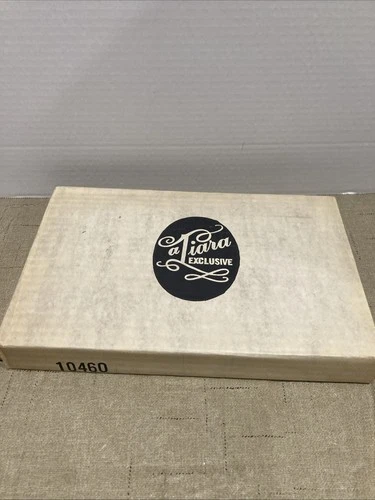 VTG TIARA INDIANA GLASS BLUE GIVE US THIS DAY OUR DAILY BREAD PLATE TRAY PLATTER