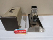 Vtg. Bell  Howell Duo Slide Projector Original Case  Extra Bulb WORKING Clean