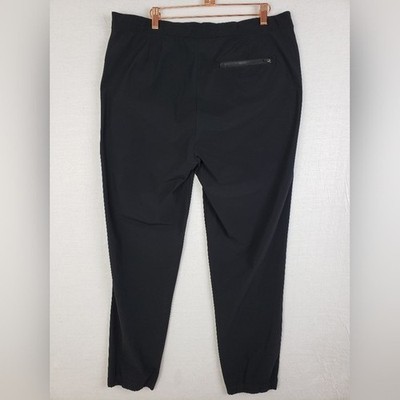 Vuori Fleet Sport Jogger V483 Nero Taglia Large Uomo, Pantaloni Sportivi Con Tasche