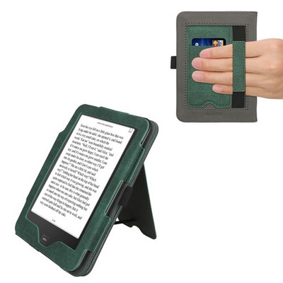 Flip Hülle für Tolino Vision 1 2 3 4 HD Handschlaufe eReader Cover Caser