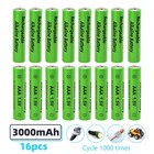 16Pcs 1.5V 3000mAh AAA Batteries LED Light Battery Alkaline Battery — photo 3