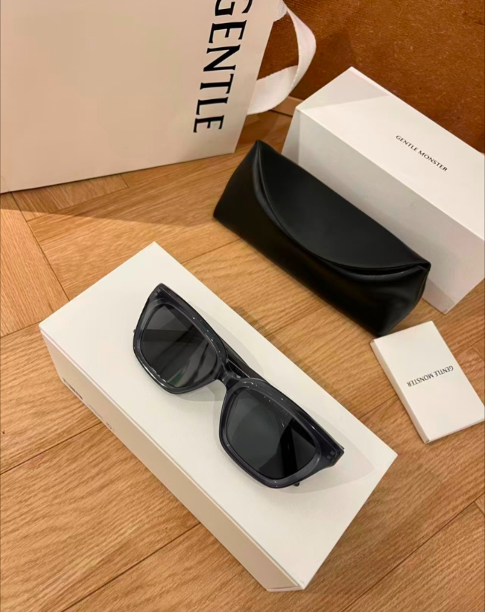 Gentle Monster Hesse GC13 Sunglasses Gray With Case New | eBay