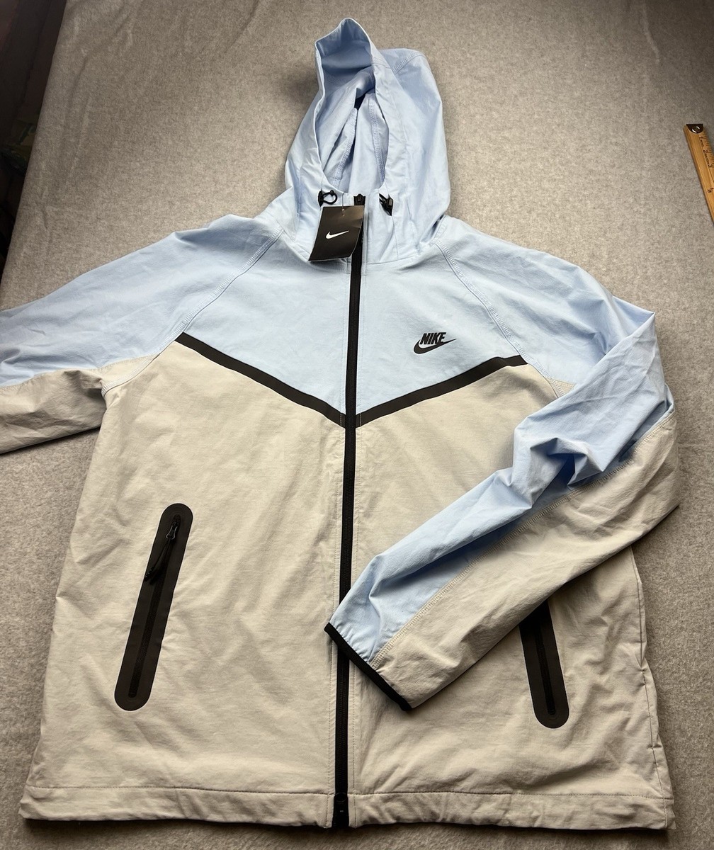 Nike Men's Tech Woven Full Zip Windrunner Jacket Size Medium