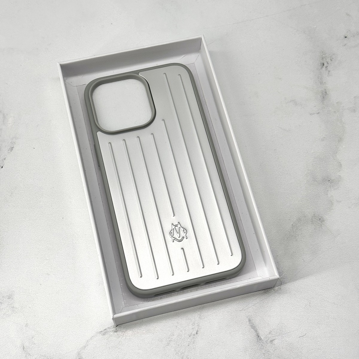 RIMOWA iPhone 15 Pro Max ケース Rimowa Iphone Case Aluminum For 15 ProMAX ⭐️U.S SELLER