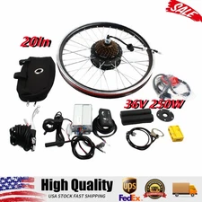 20 inch Rear Wheel Electric Bicycle Hub Motor Conversion Kit 36V 250W e-bike