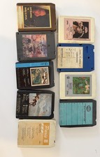 Lot of 8-Track Tapes Soul Motown Rock Jazz Commodores Nancy Wilson