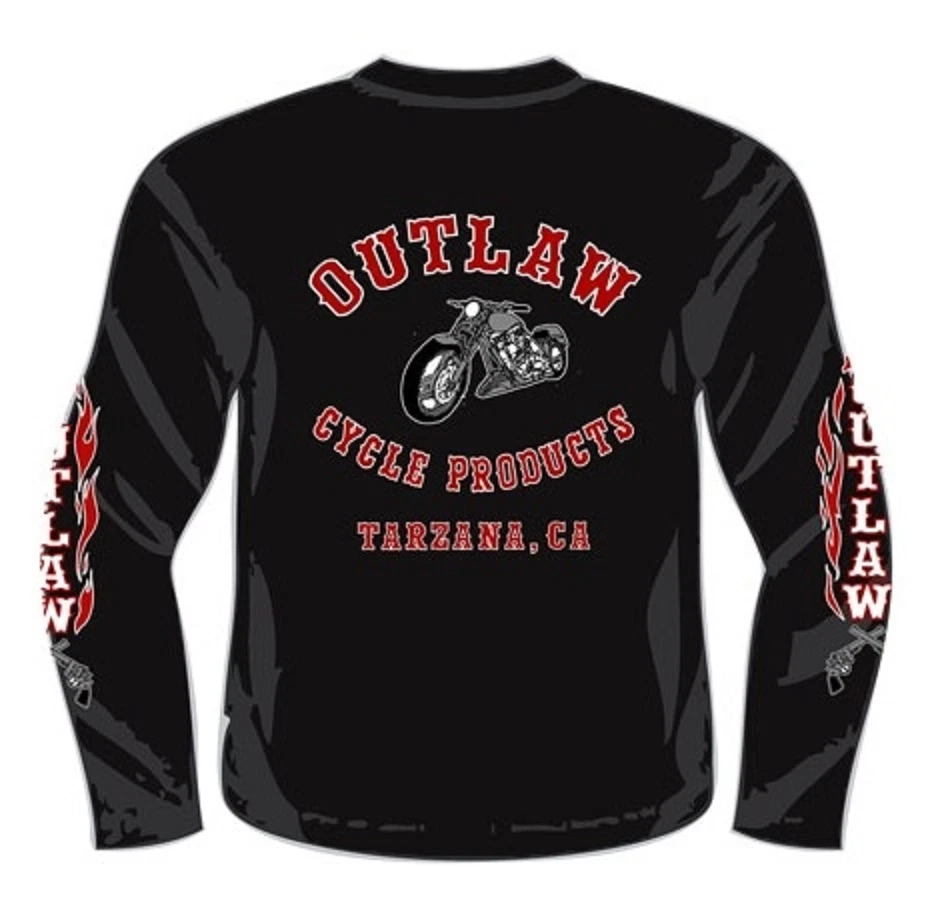 Biker long sleeve shirts cheap