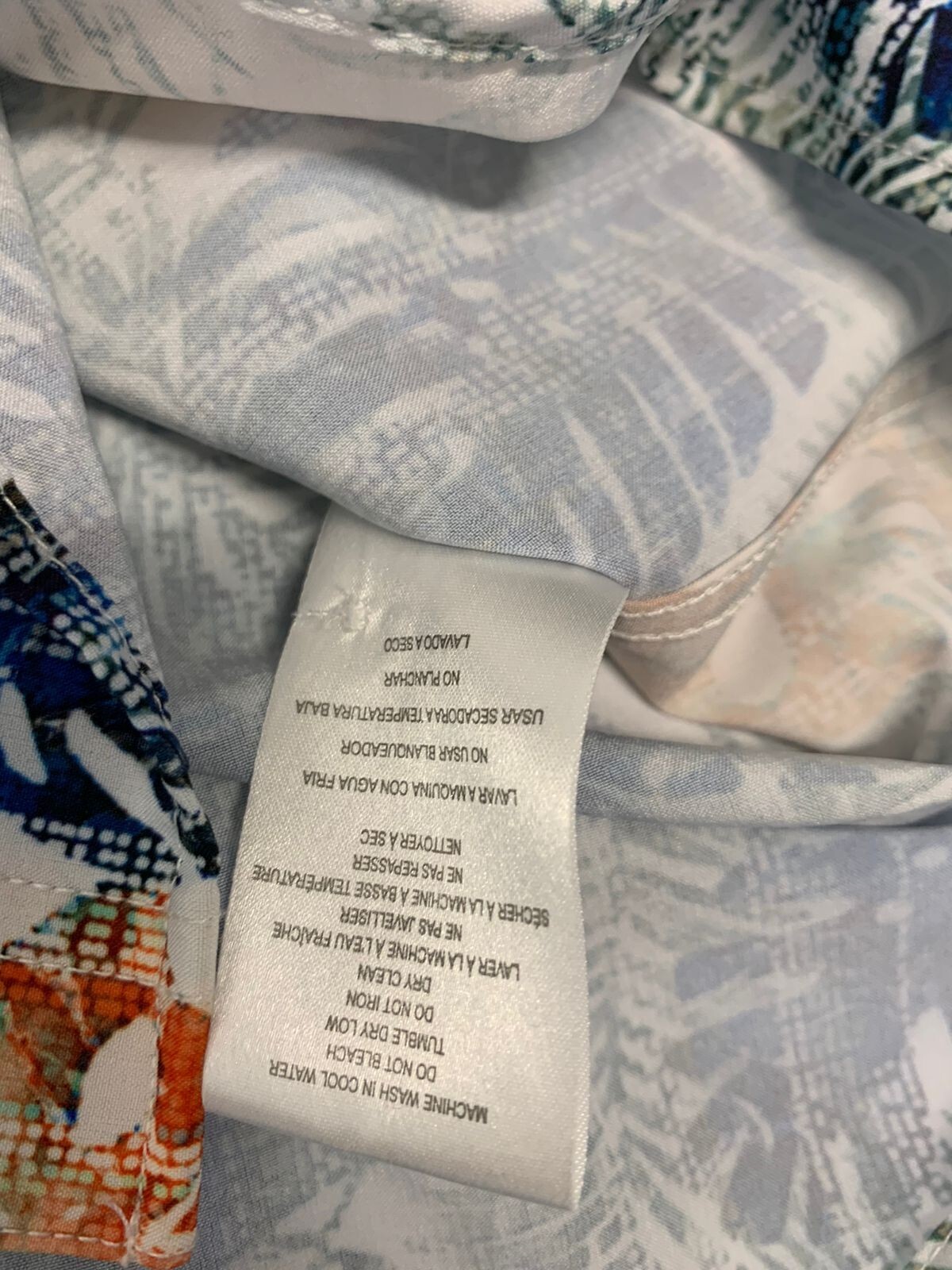 PZ Motion Point Zero Button Down Shirt Short Slee… - image 4