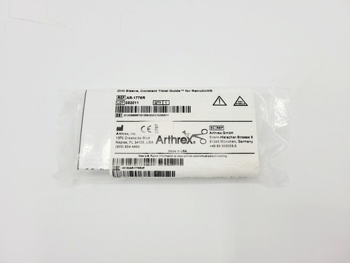 Arthrex AR-1776R Manicotto per Trapano, Guida Tibiale Costante per RetroDrill 4-1/2" NUOVO - Foto 2 di 3