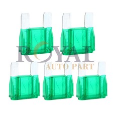 5 Pack of 30 Amp 30A Large Blade Style Audio Maxi Fuse for Car Truck 12v