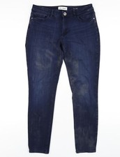 DL1961 Damen Skinny Jeans blau Baumwolle Gr&ouml;&szlig;e 29 in L30 mit normalem Rei&szlig;verschluss