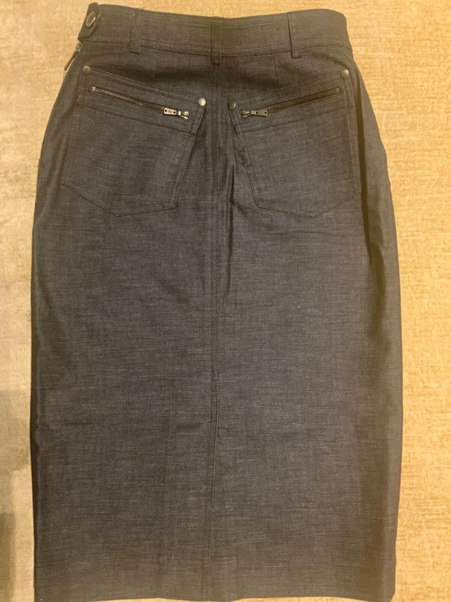 Saint Laurent Denim Regular Size Skirts for Women for sale | eBay