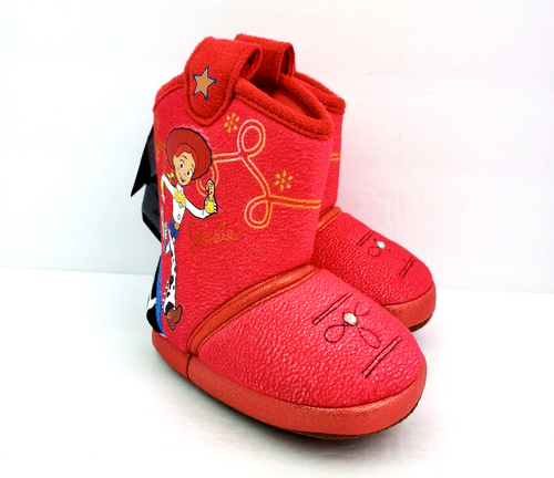 Disney Pixar Toy Story Jessie Toddler Girls Size 7/8 Red Cowgirl Boot