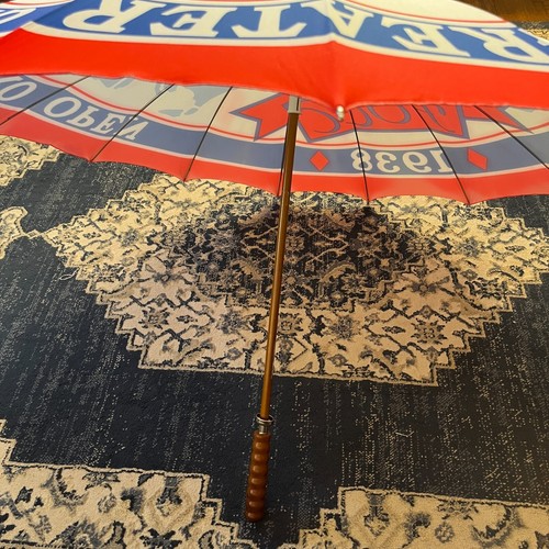 Vintage Umbrella Greater Greensboro Open Large Golf Shade KMart FOCC 1938 RARE - Picture 8 of 8
