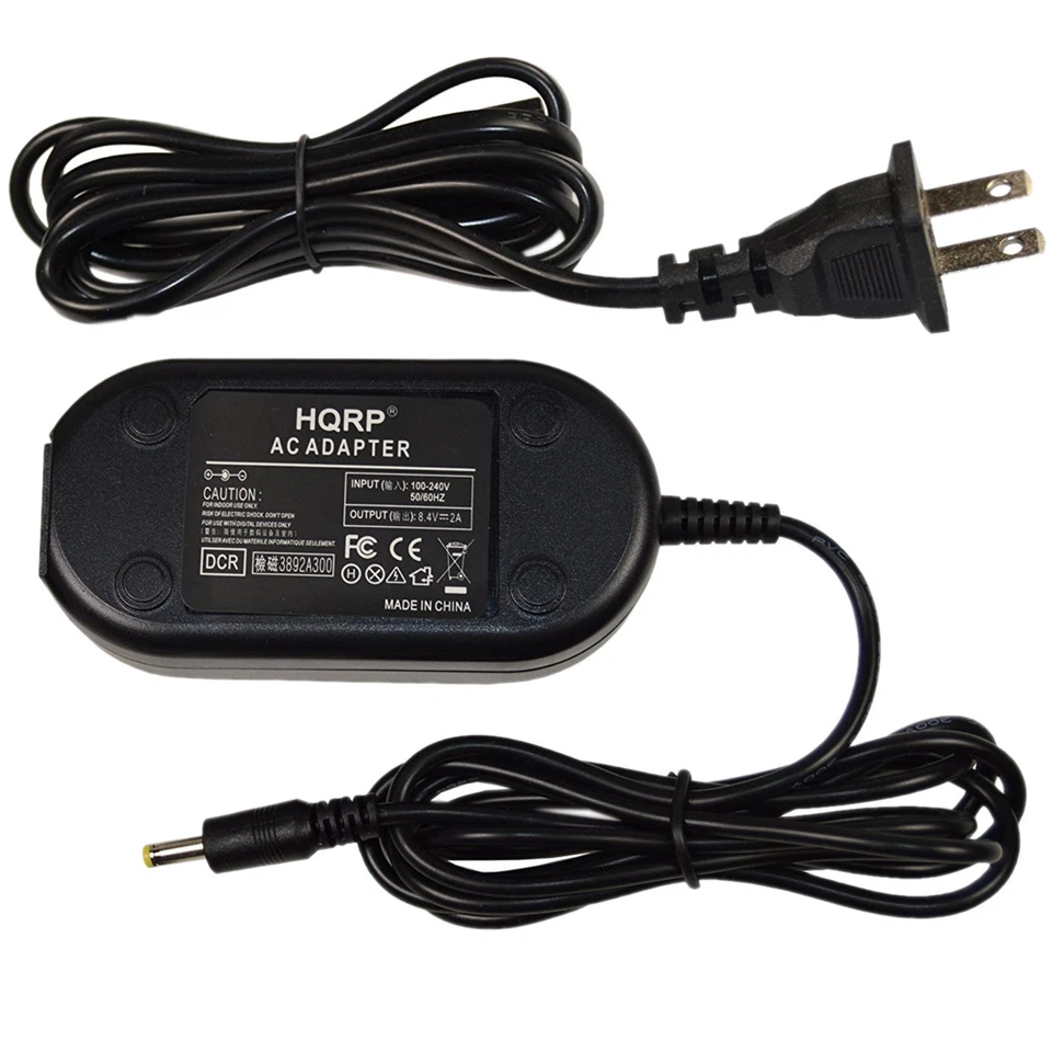 Adaptador de CA + Acoplador de CC para Panasonic Lumix DMC-G5 DMC-G6 DMC-G7 DMC-GH2 DMC-GX8 Foto 2 de 4