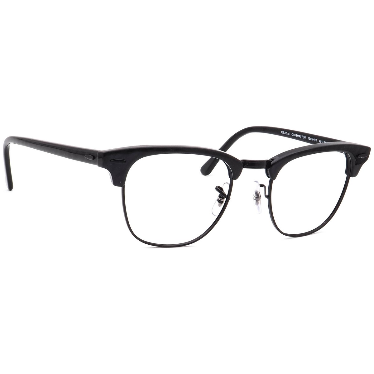 RB 3016 CLUBMASTER 49サイズ Amazon.com: New Ray Ban Clubmaster RB3016 990/58 Tortoise