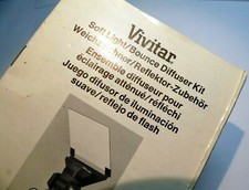 Vivitar Soft Light Bounce Diffuser Kit for flash Owner's Guide