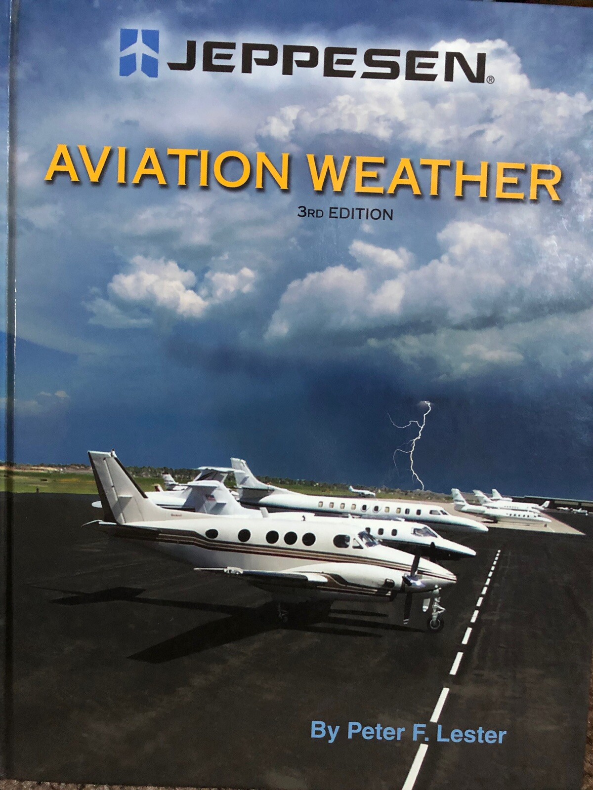 Jeppesen Aviation Weather 3rd Edition Textbook Barely Used, Excellent