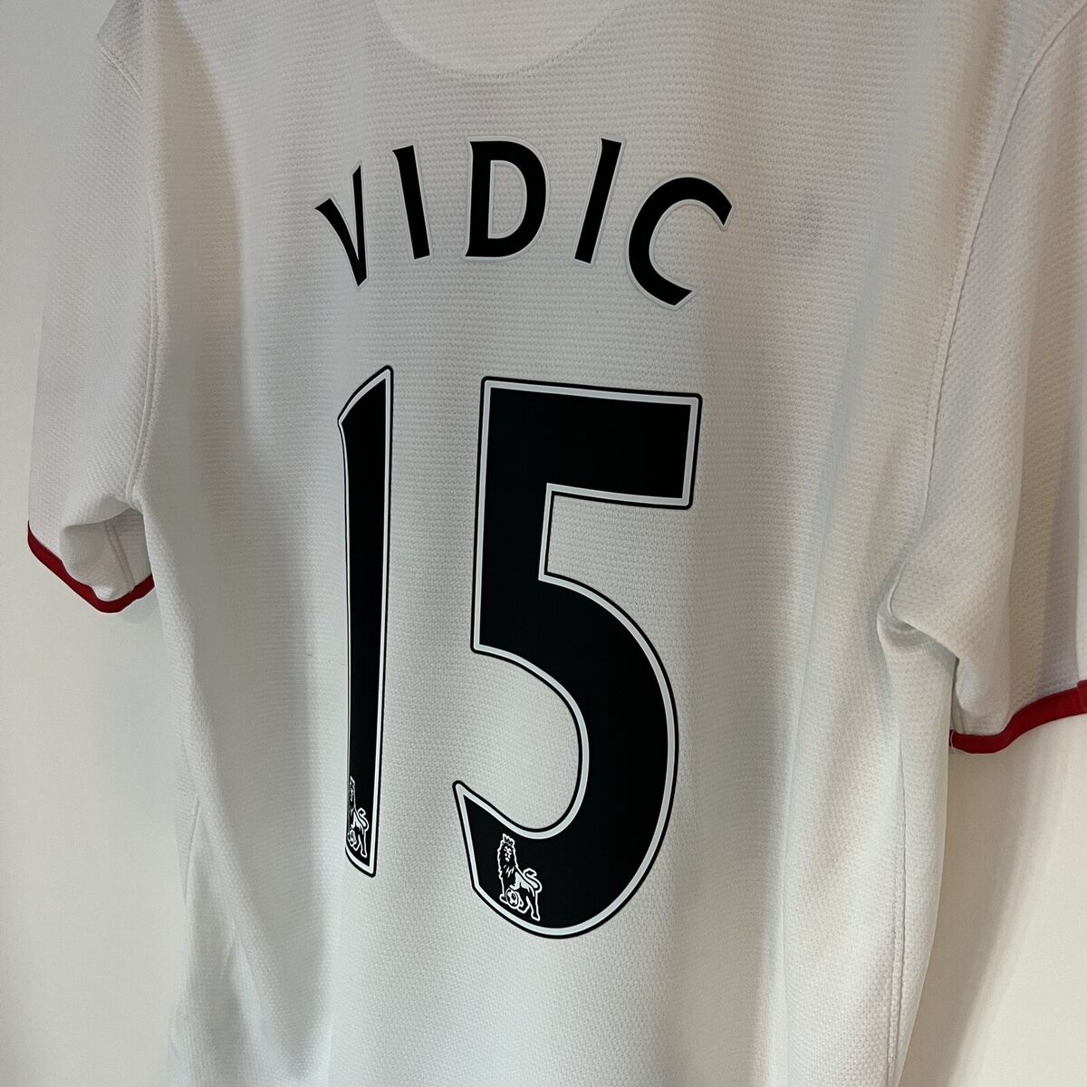 Manchester United 2012-14 Away Shirt Jersey NEMANJA VIDIC