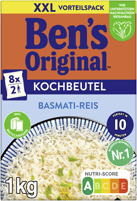 BEN'S ORIGINAL  Kochbeutel Basmati 1kg