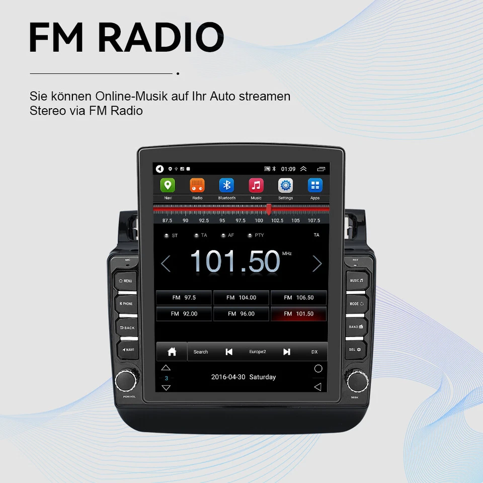 2+64GB Autoradio Für VW Touareg 2010-2018 Car Play Android 13 GPS Navi RDS DAB+ - Bild 4 von 4