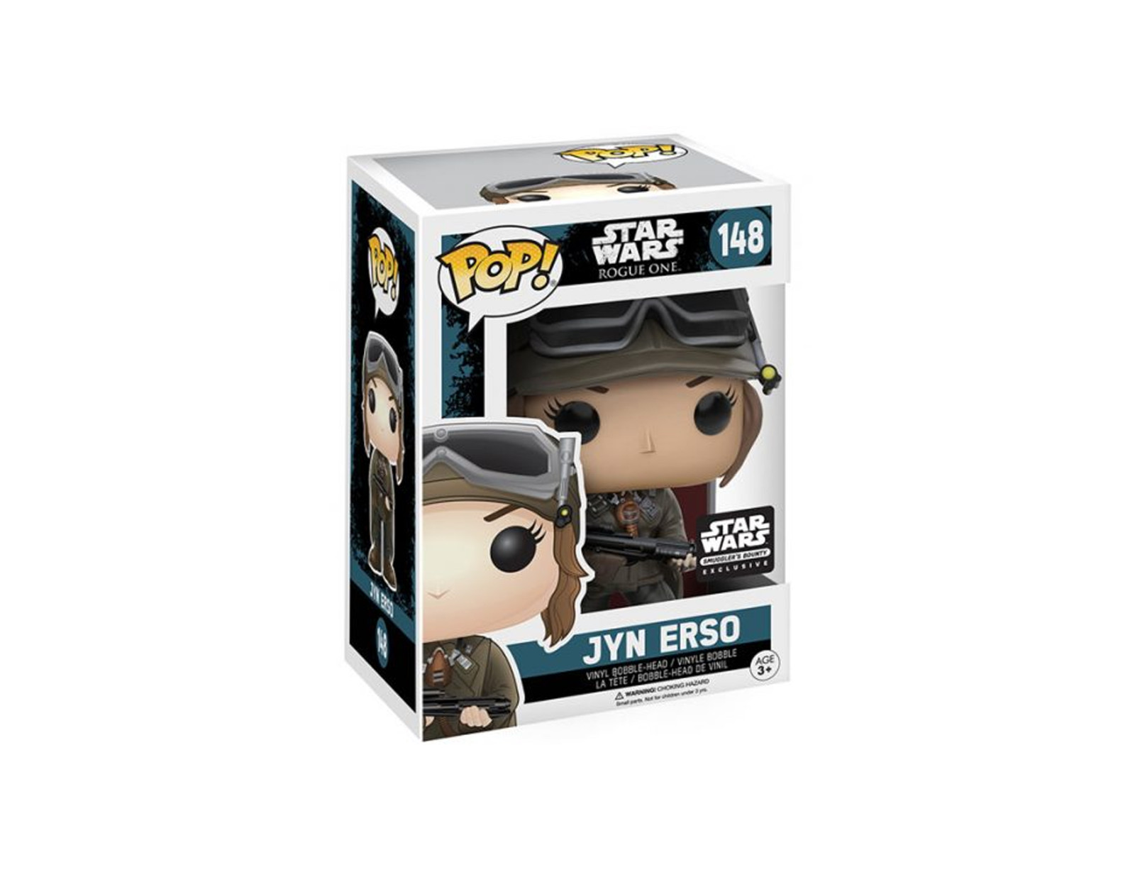 Funko Pop! Star Wars - Rogue One - Jyn Erso #148 Con Protector Suave (B15)