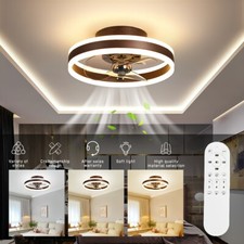 Modern LED Ceiling Fan Light Dimmable Light Bedroom with APP/Remote Control Lamp