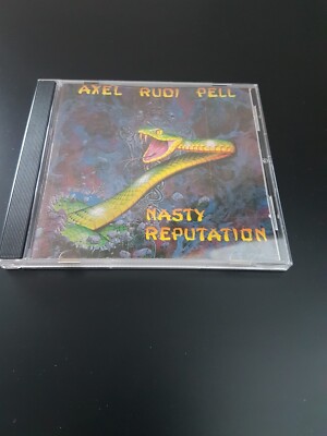  heavy metal cd VG+ Axel Rudi Pell Nasty Reputation reissue Steamhammer