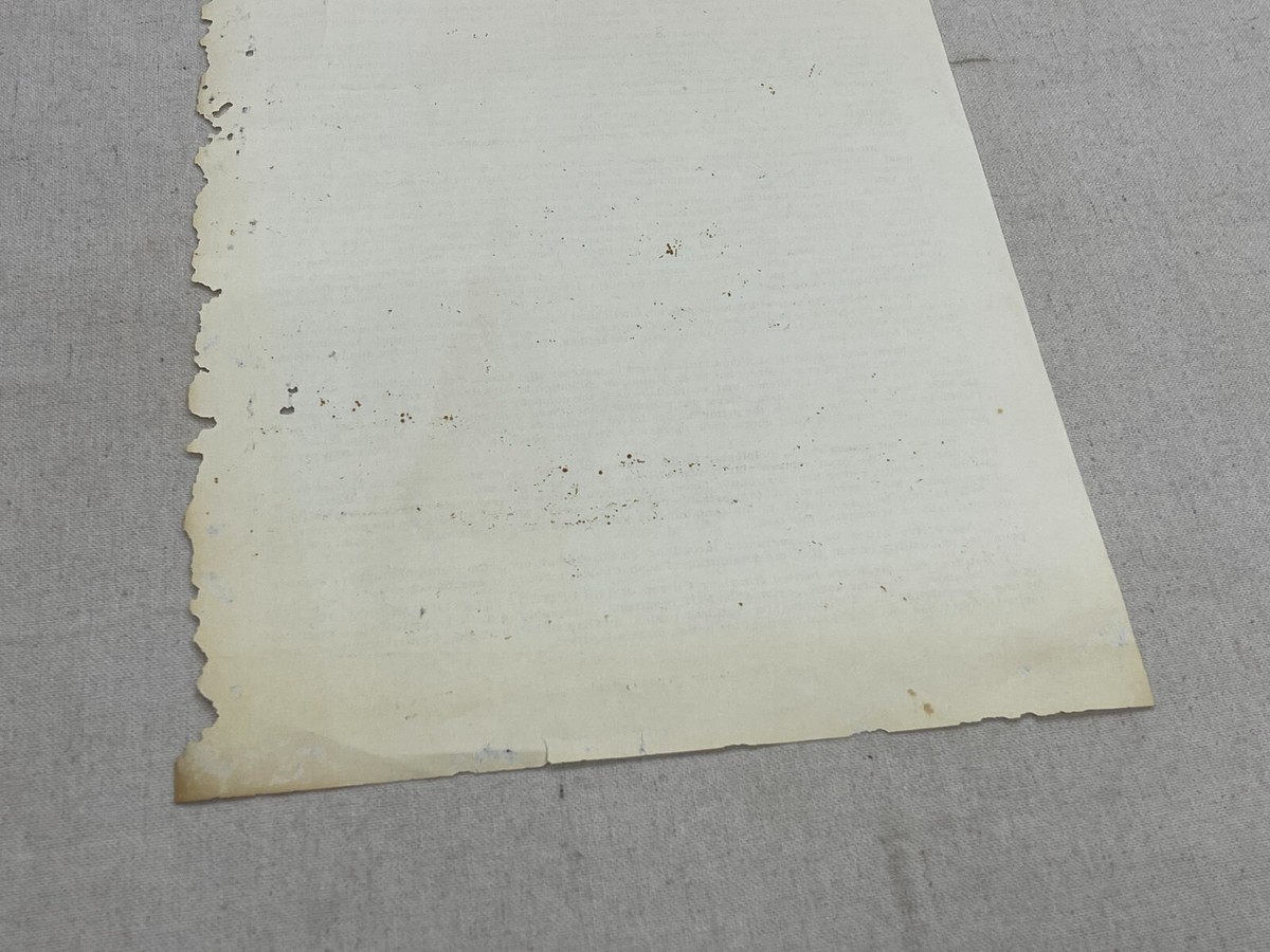 Vintage 1960s-70s Anti-Conscription Petition 17x11 Political Draft