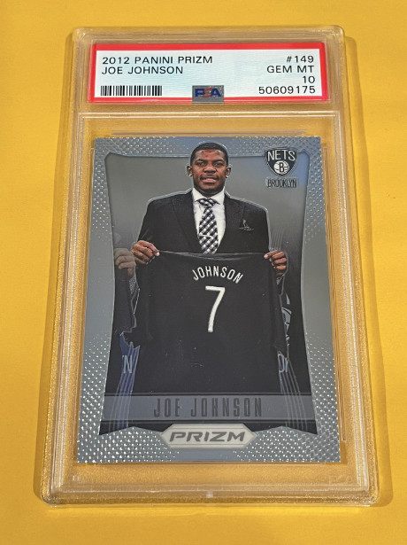 2012-13 Panini Prizm #149 Joe Johnson PSA 10 GEM MINT MD282