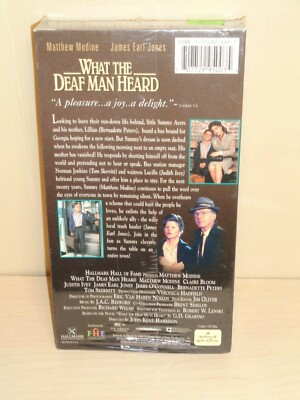 What the Deaf Man Heard (VHS, 1999) - New & Sealed! 707729950035| eBay 