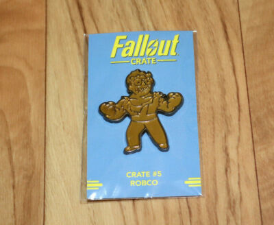 Fallout 4 76 2 3 New Vegas Crate # 5 Robco Pin PlayStation 4 Xbox One PS4