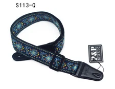 Adjustable Guitar Strap for Electric Acoustic Classical Guitar Bass Leather-Q