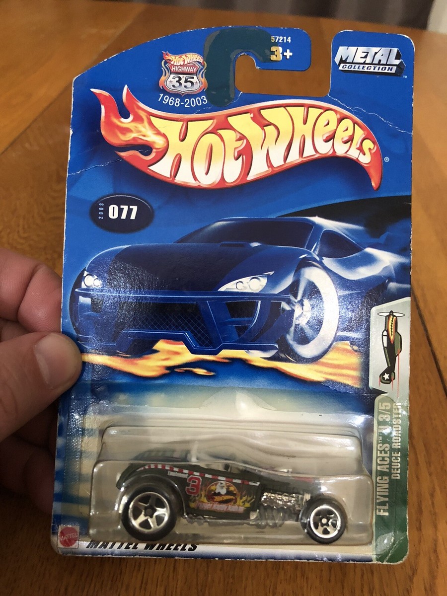 ホットウィール FLYING ACES II 3/5 DEUCE ROADSTER，II 4/5 '33 FORD