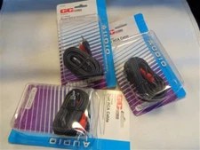 GC ELECTRONICS 30-409 DUAL RCA CABLE 12' LOT OF ( 3 ) 