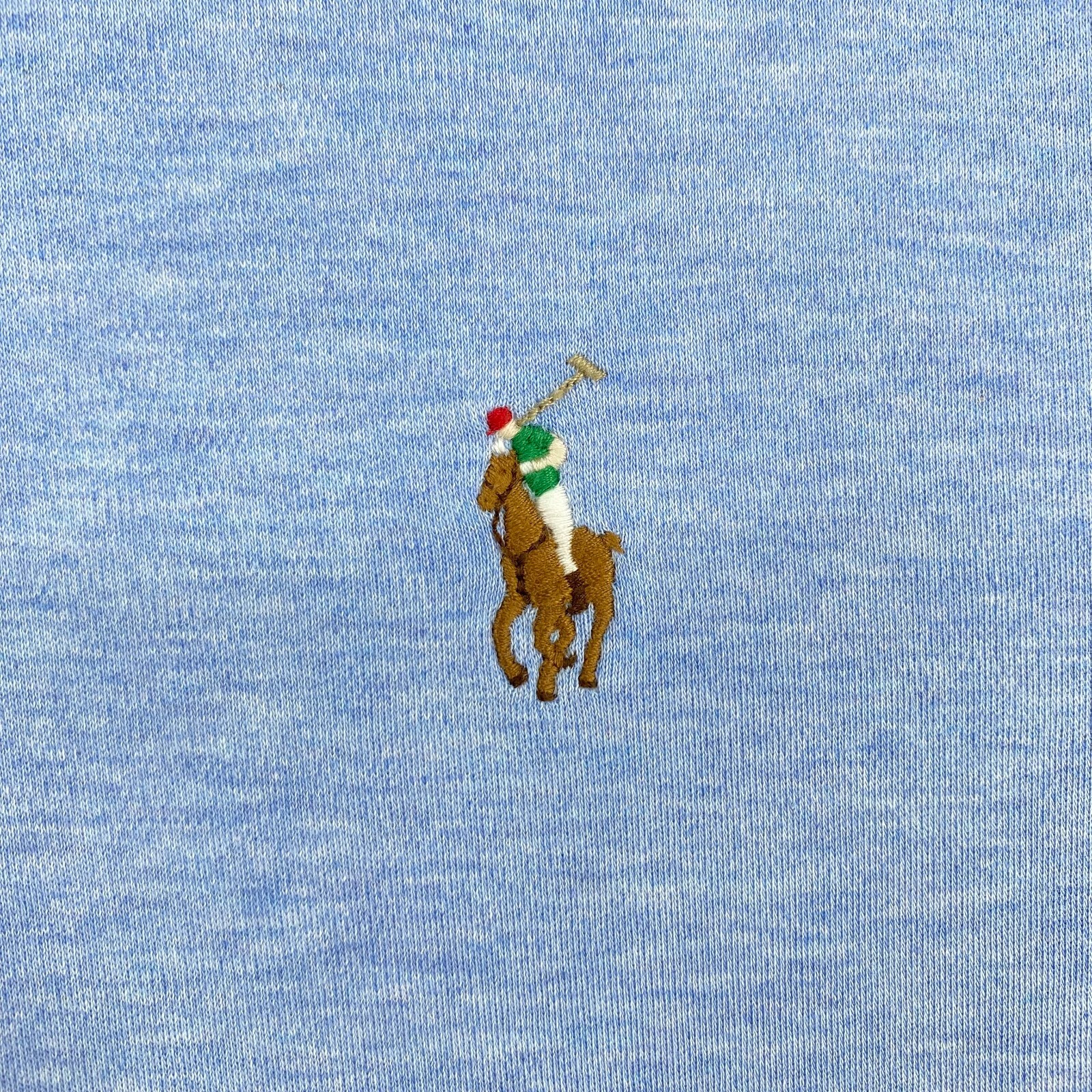 Polo Ralph Lauren Camicia Uomo 2XL Blu Pima Soft Touch Rugby Preppy Carne Pony