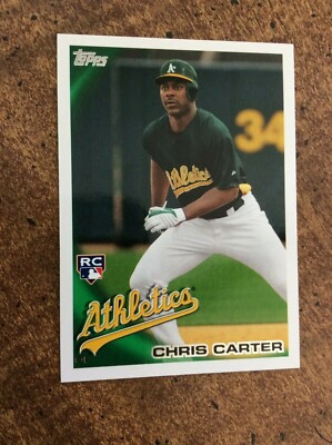 2010 Topps Update #US-102 Chris Carter RC Athletics   nm