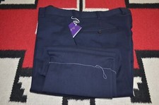 Ralph Lauren Purple Label Made in Italy 100 Wool Flat Front Dress Pants