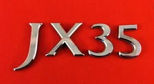 2013 INFINITI JX35 REAR GATE CHROME EMBLEM LOGO BADGE SIGN SYMBOL OEM