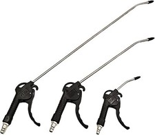 3Pcs Air Blow Gun Kit Air Compressor Tools Air Dust Gun