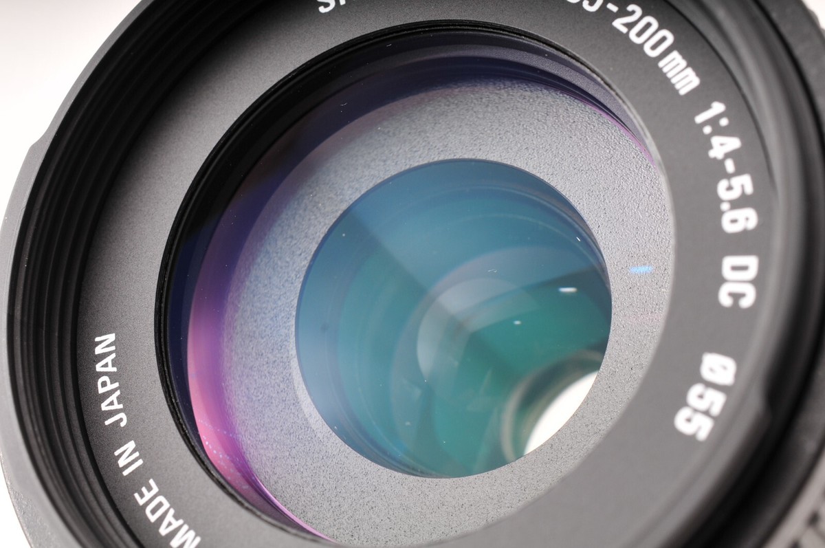 MINT] Sigma 55-200mm F4-5.6 DC ZOOM AF Telephoto Lens For Canon EF