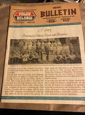 Vintage Foley Belsaw News Bulletin, March 1987 Vol 60 No 2, 61 Years