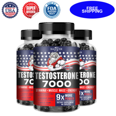 Testosteron Booster & Estrogen Blocker - Lean Muscle Growth & Promotes Fat Loss