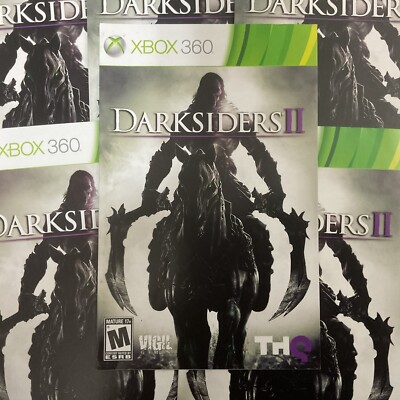 Darksiders II 2 Microsoft Xbox 360 Instruction Manual Only